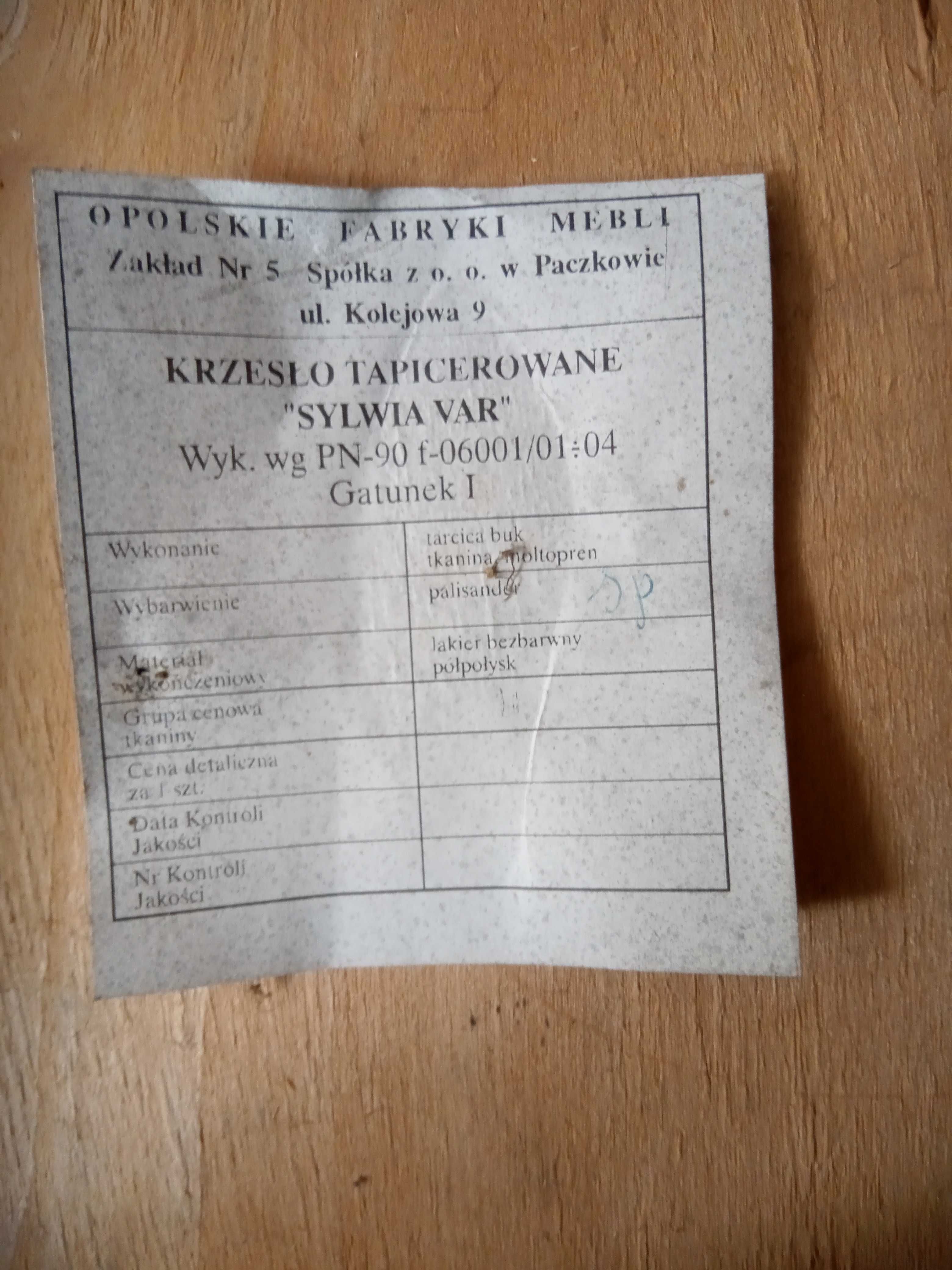 Krzesła tapicerowane Sylwia, ,stylowe, wygodne