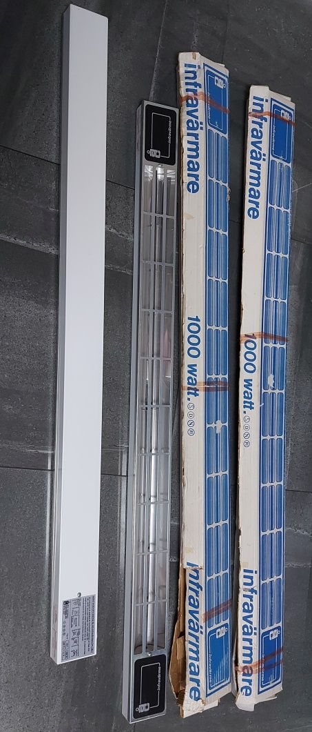 Promiennik podczerwieni / ogrzewacz infravärmare 1000W