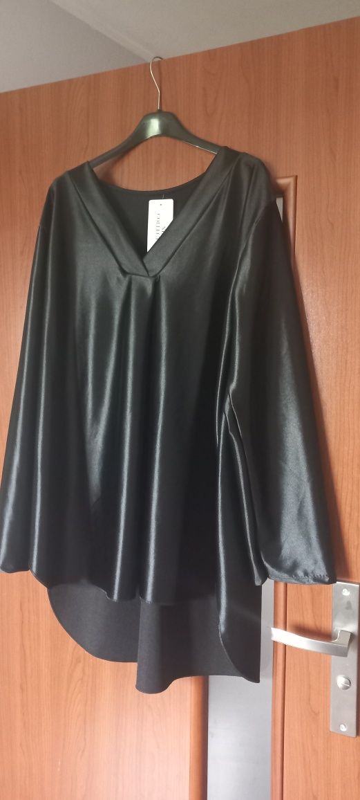 Nowa tunika damska czarna rozmiar 46-48