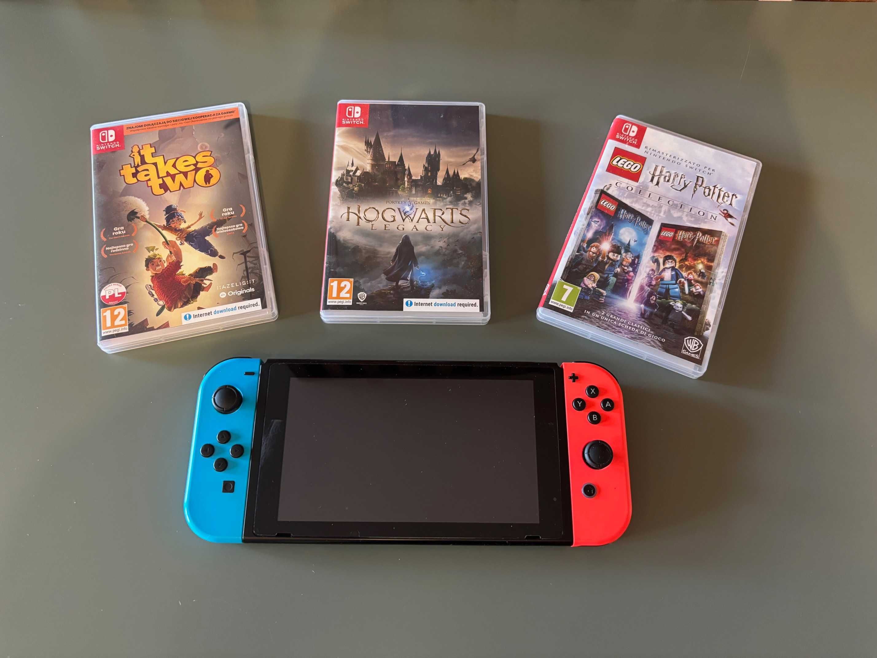 Nintendo Switch + Hogwarts Legacy + Pro Controller