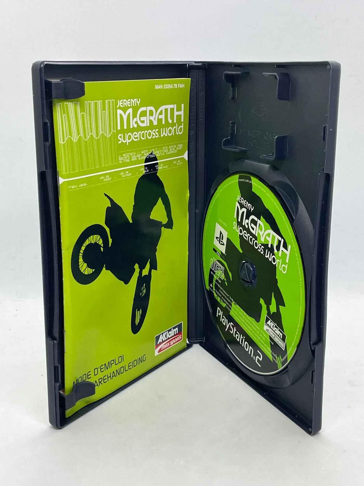 Jeremy McGrath Supercross World PS2 Po Angielsku