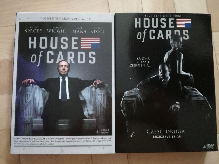 House Of Cards Sezon 1+2 Pakiet [8DVD]