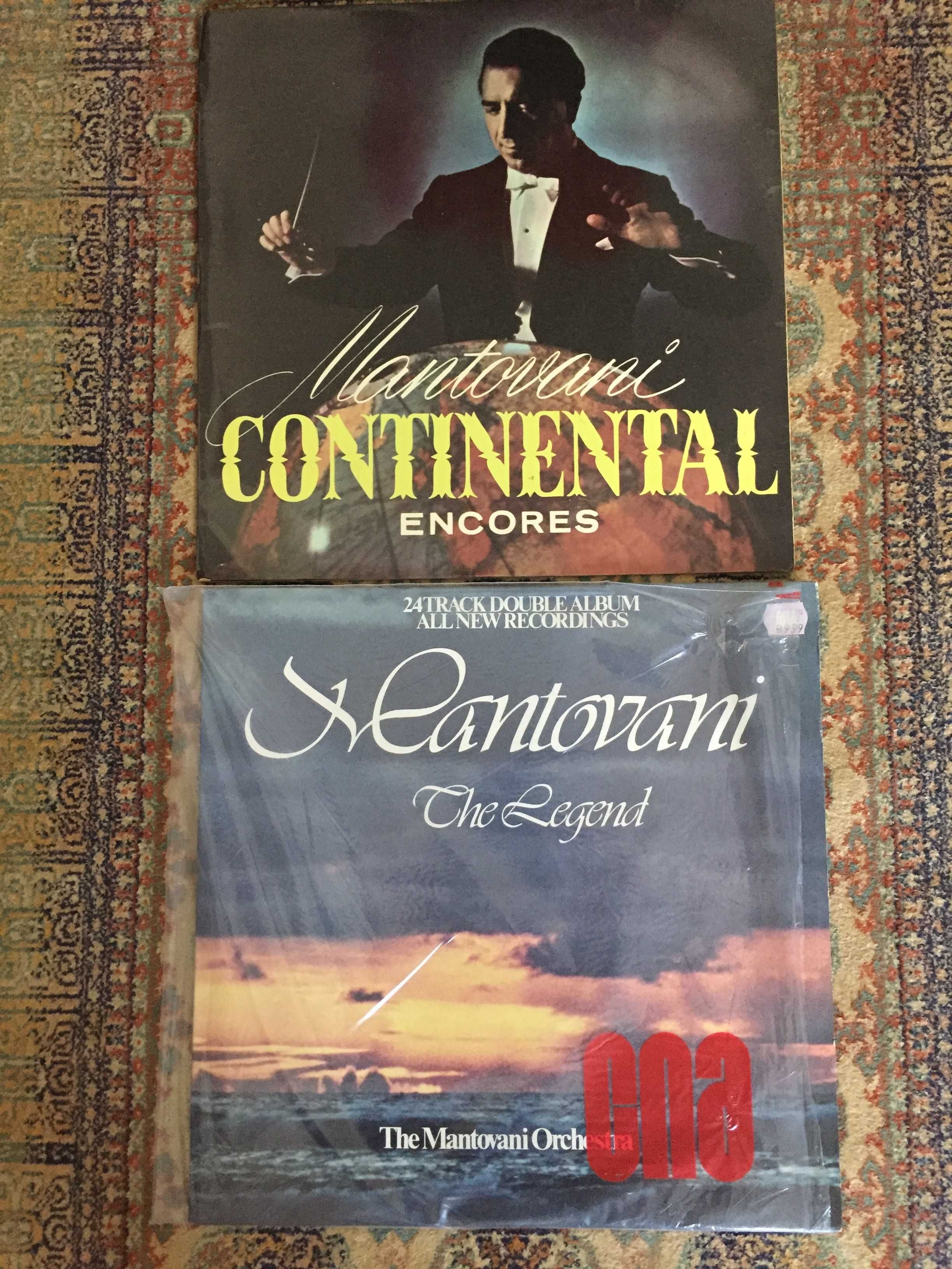 2 Discos vinil da orquestra do maestro Mantovani