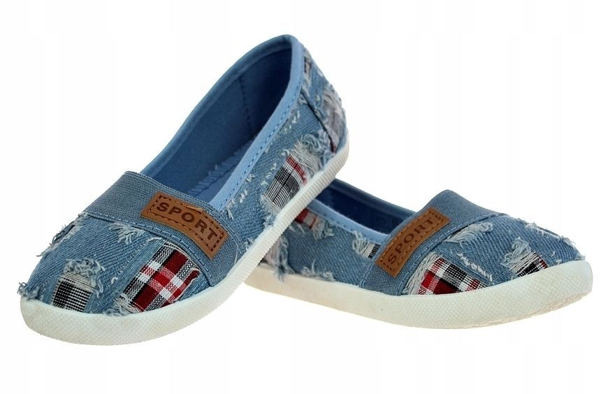 Tenisówki Buty Dziecięce Jeansowe Casual 5726 Rozmiar: 28