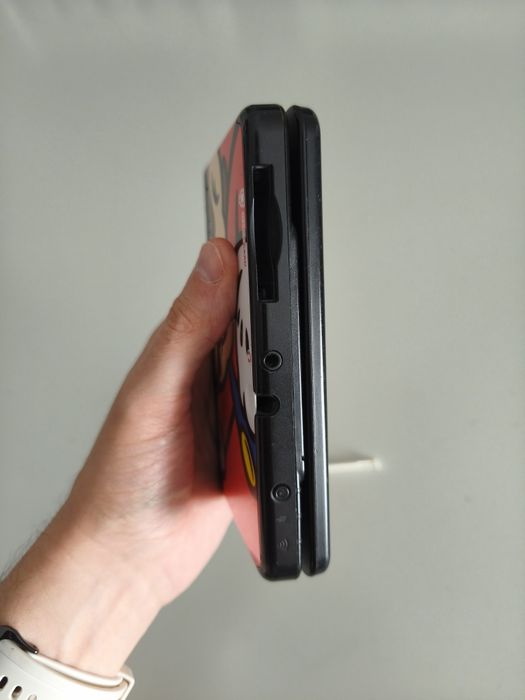 New nintendo 3DS Preta Super Mario 32GB e Homebrew