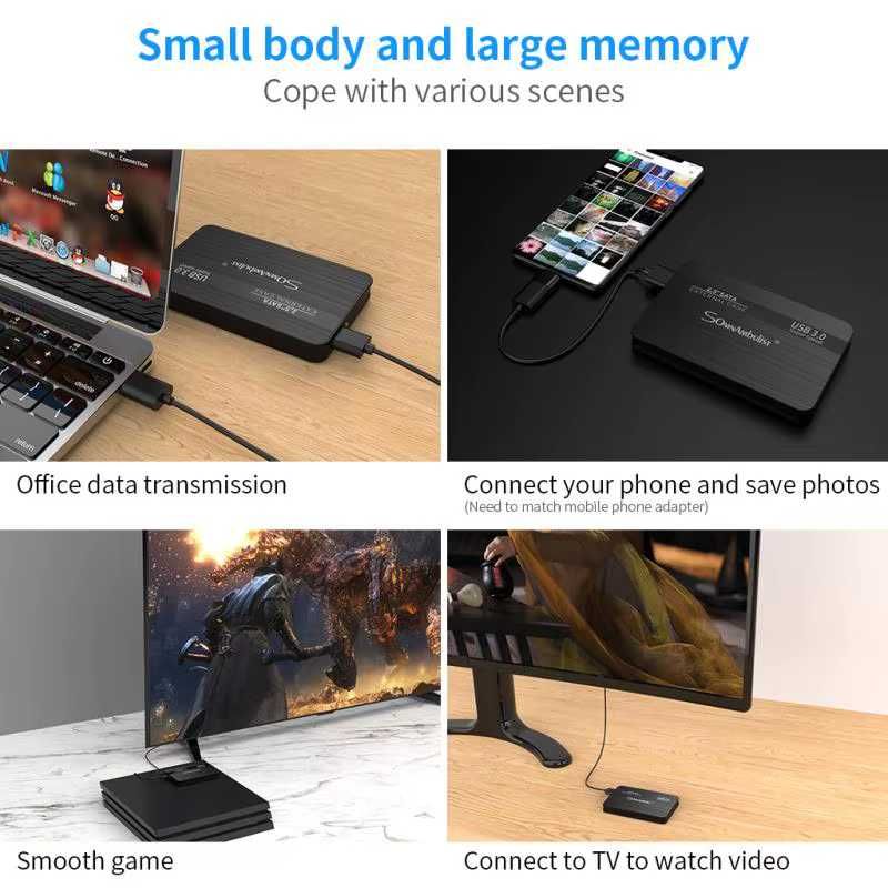 портативный внешний диск накопитель HDD 2.5'' SomnAmbuList на 500ГБ