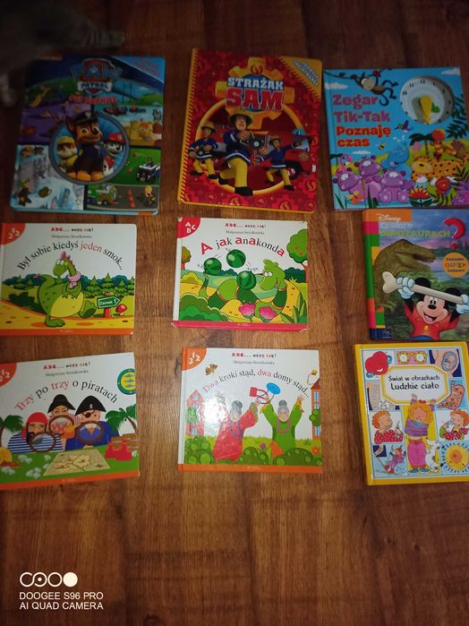 Zestaw książek edukacyjnych dla dziecka