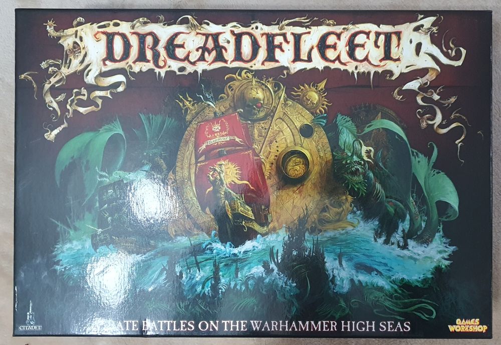 Dreadfleet gra planszowa - stan jak nowa