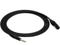 Kabel mikrofonowy Red’s Music MC14100BX - XLR F/Jack st. 6,3 mm – 10 m