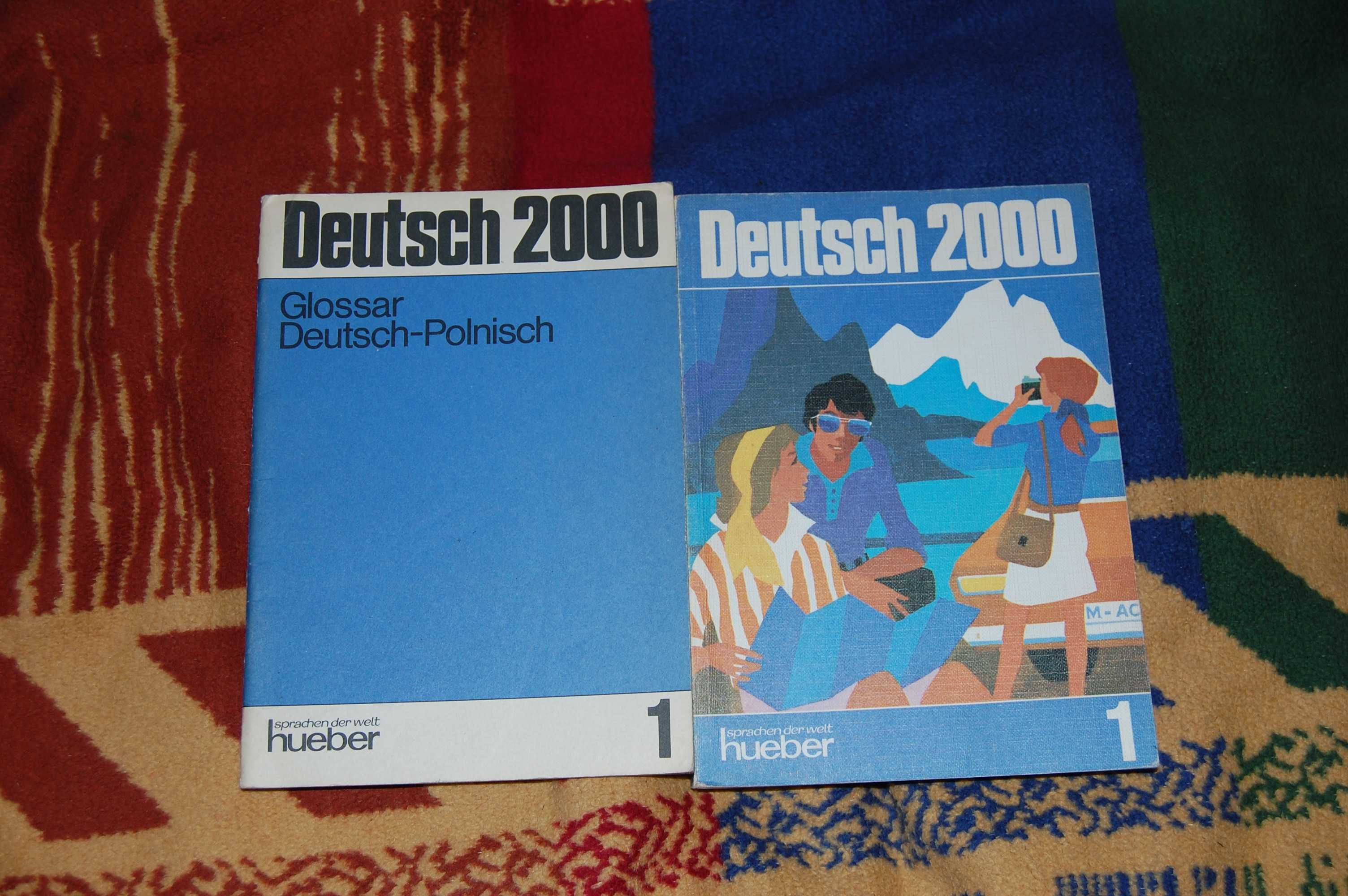 podręcznik Deutsche 2000 Książka do Niemieckiego + ćwiczenia