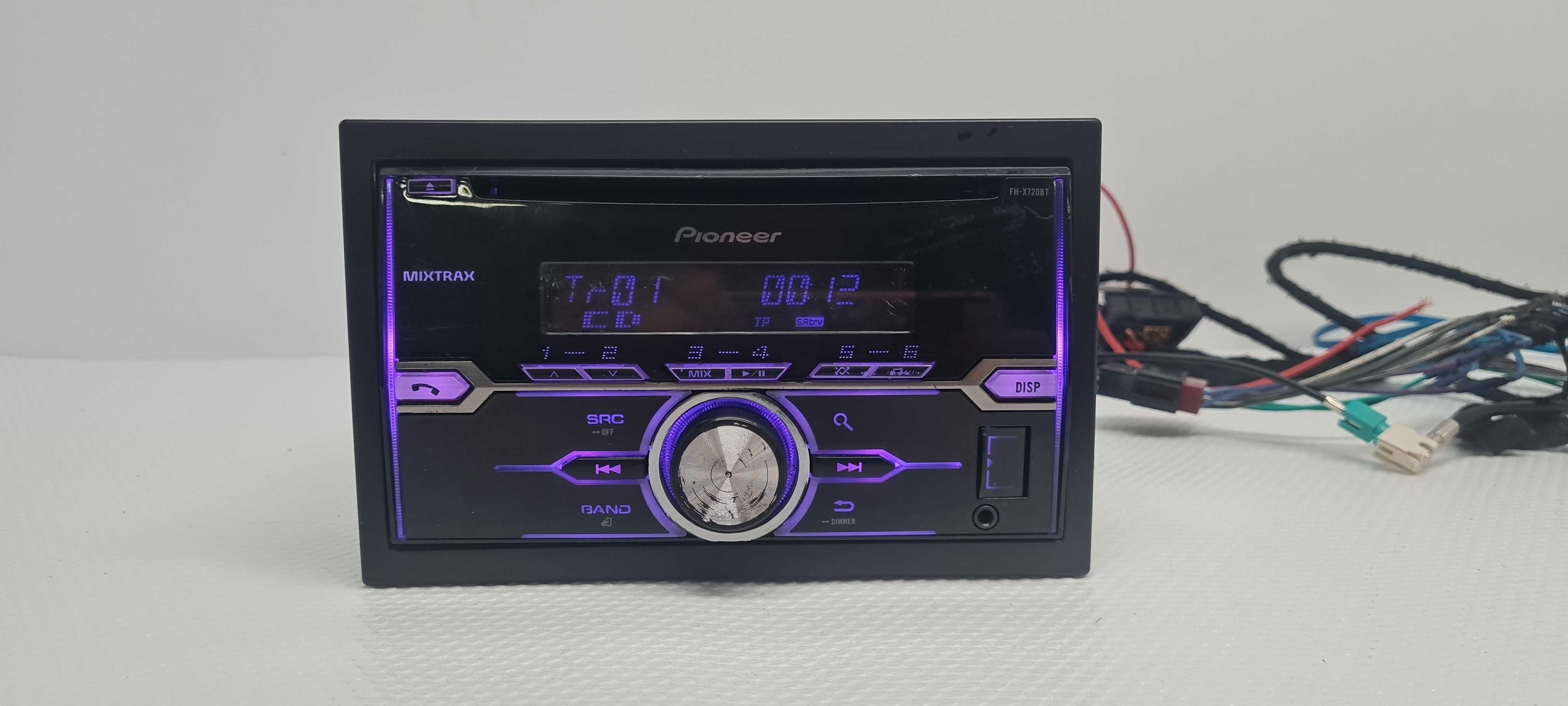 Pioneer FH-X720BT Radio Cd Mp3 Aux BT USB