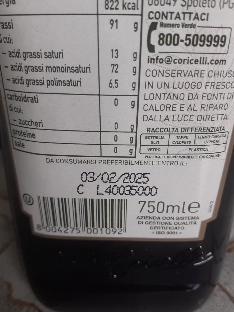 Оливкова олія Pietro Coricelli