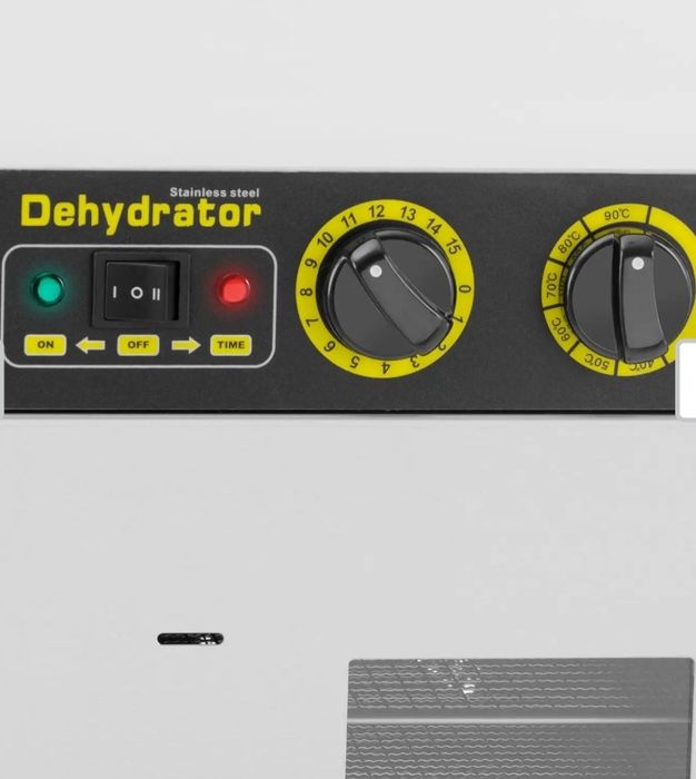 Suszarka do żywności dehydrator 32 ruszty 2 komory