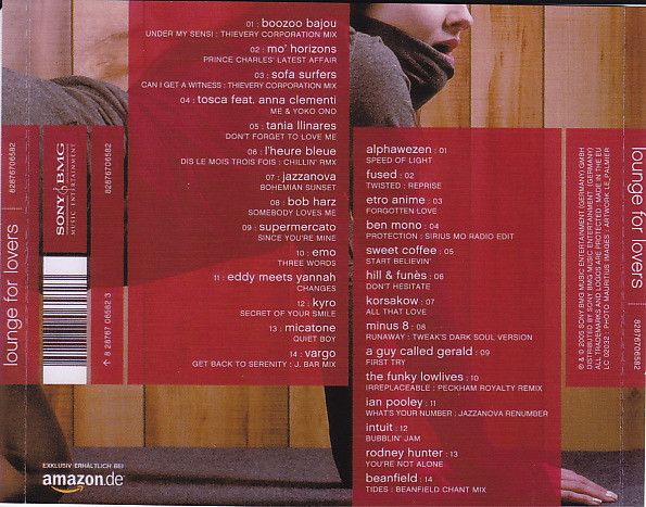 Various - Lounge For Lovers [Trip Hop, Broken Beat, Downtempo, Dub]