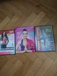 Trzy płyty dvd z ćwiczeniami Ewy Chodakowskiej i Joga Agnieszka Maciąg