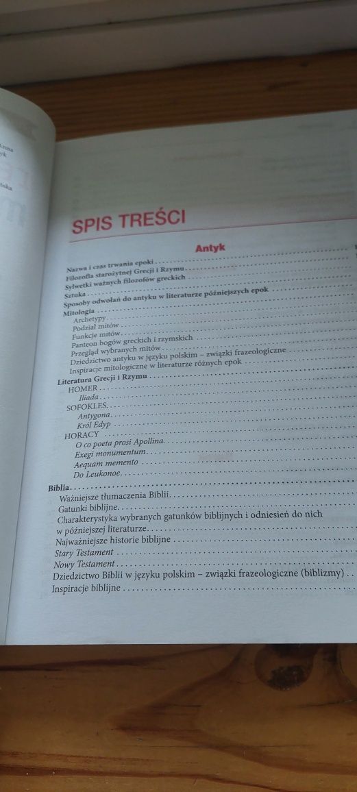 Repetytorium maturzysty język polski zakres podstawowy I rozszerzony