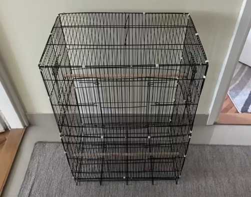 Klatka dla papug woliera dla ptaków dla kanarka NOWA + GRATIS