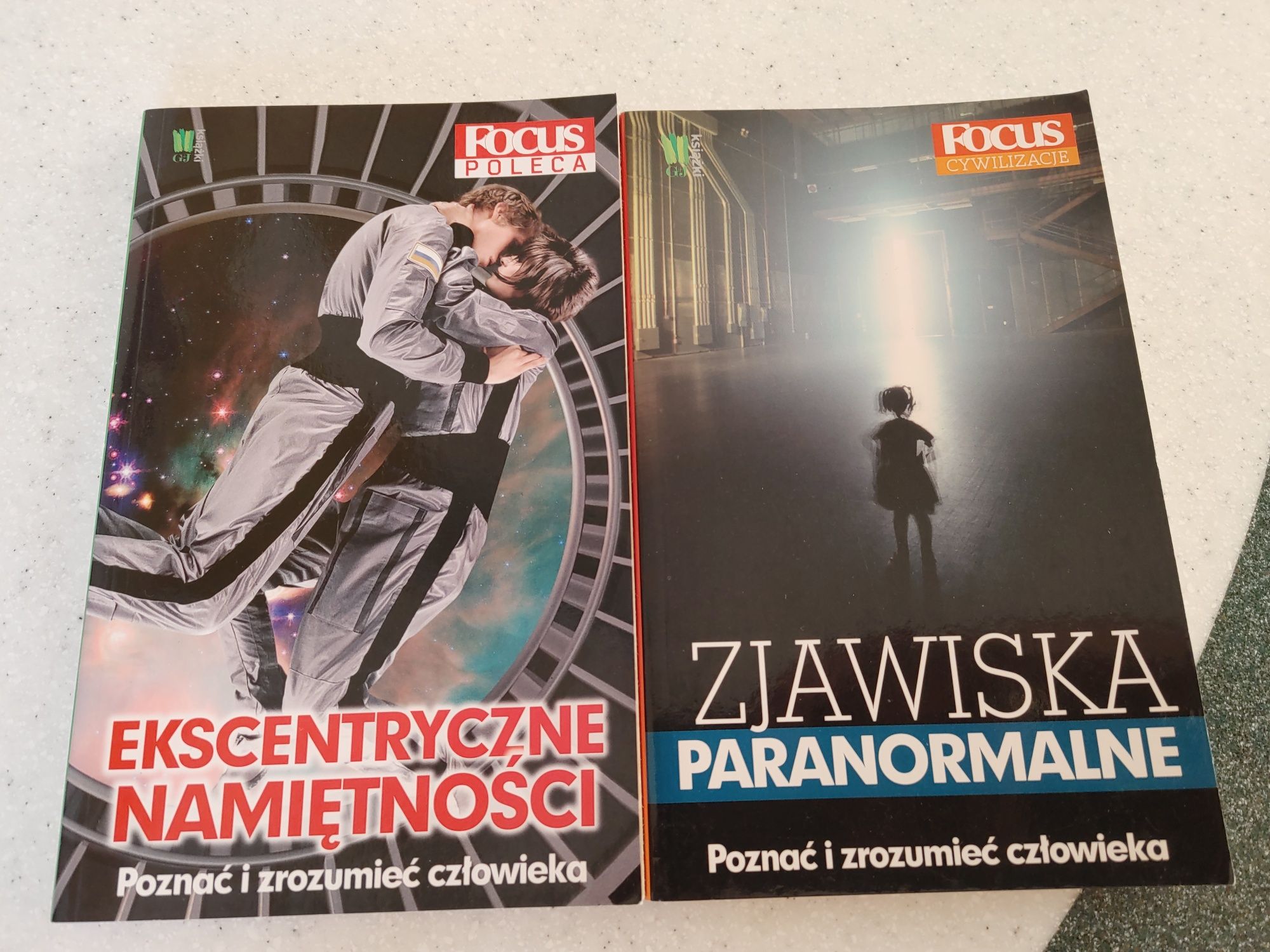 Zestaw ksiazek Ekscentryczne namietnosci Zjawiska paranormalne Focus