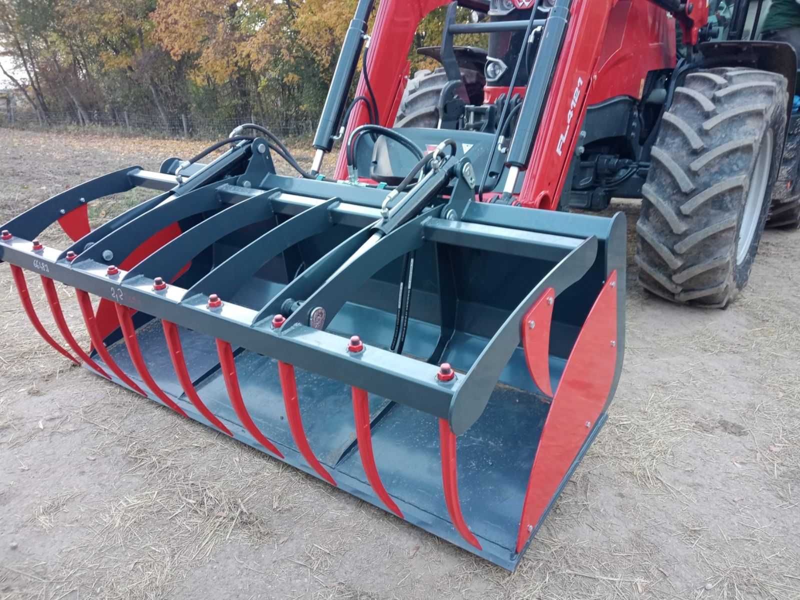 KROKODYL ŁYŻKO-KROKODYL DOSTAWA 1,6m do obornika kukurydzy ząb kuty