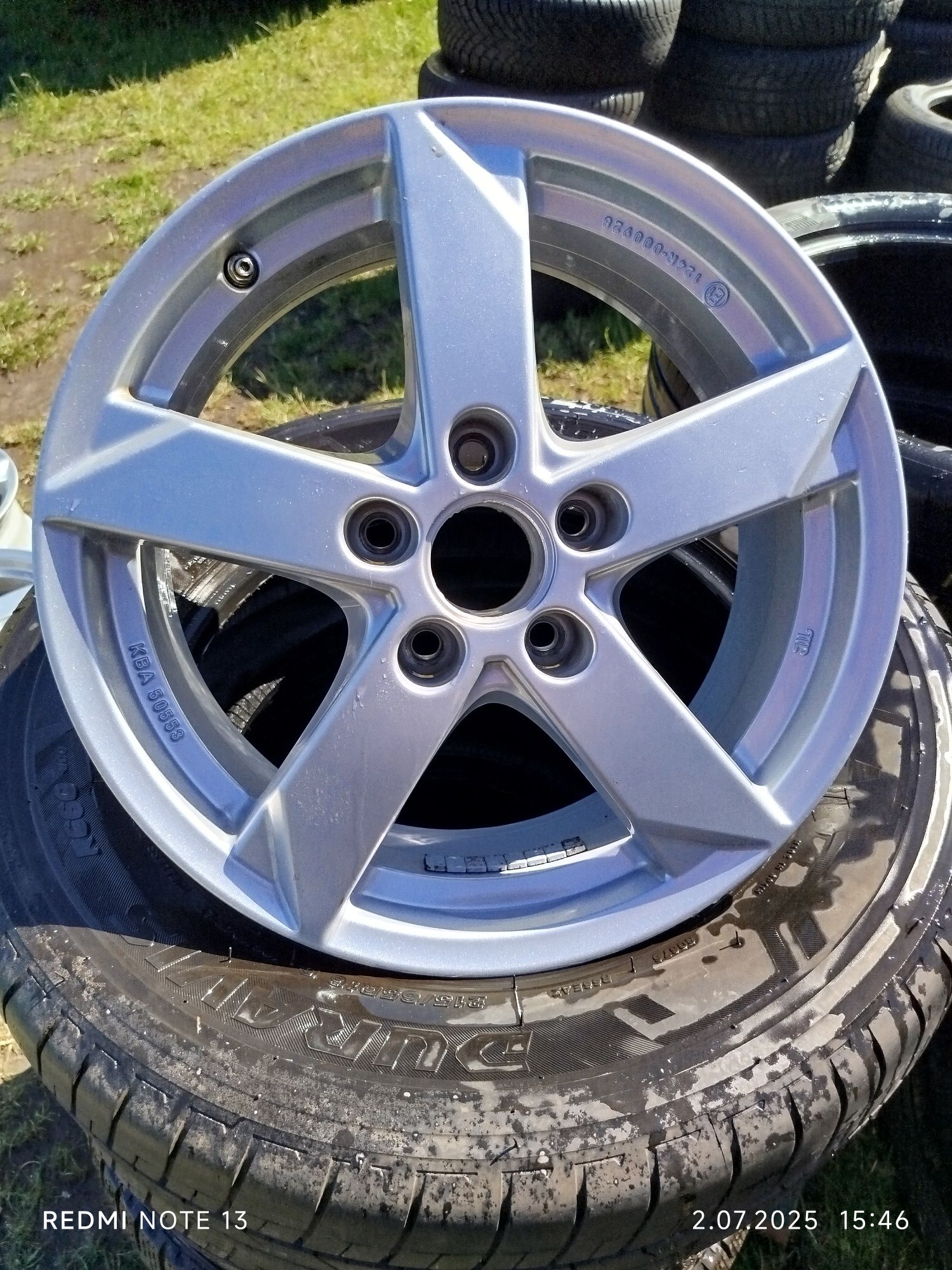 Komplet Felg Aluminiowych Rial Kodiak 16cali(5x112,ET46)
