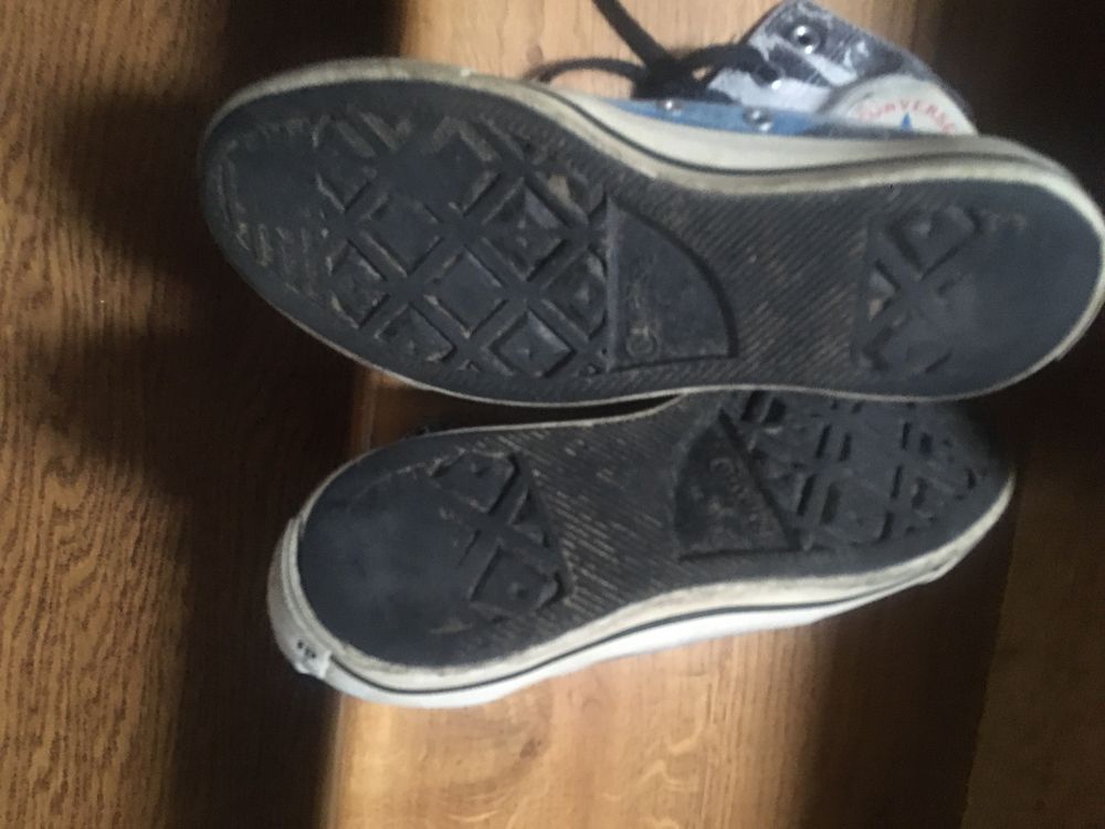 Wysokie trampki converse