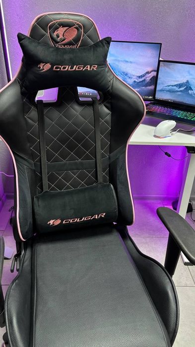 Крісло для геймерів ігрове Геймерське кресло Cougar Armor One Eva Blac