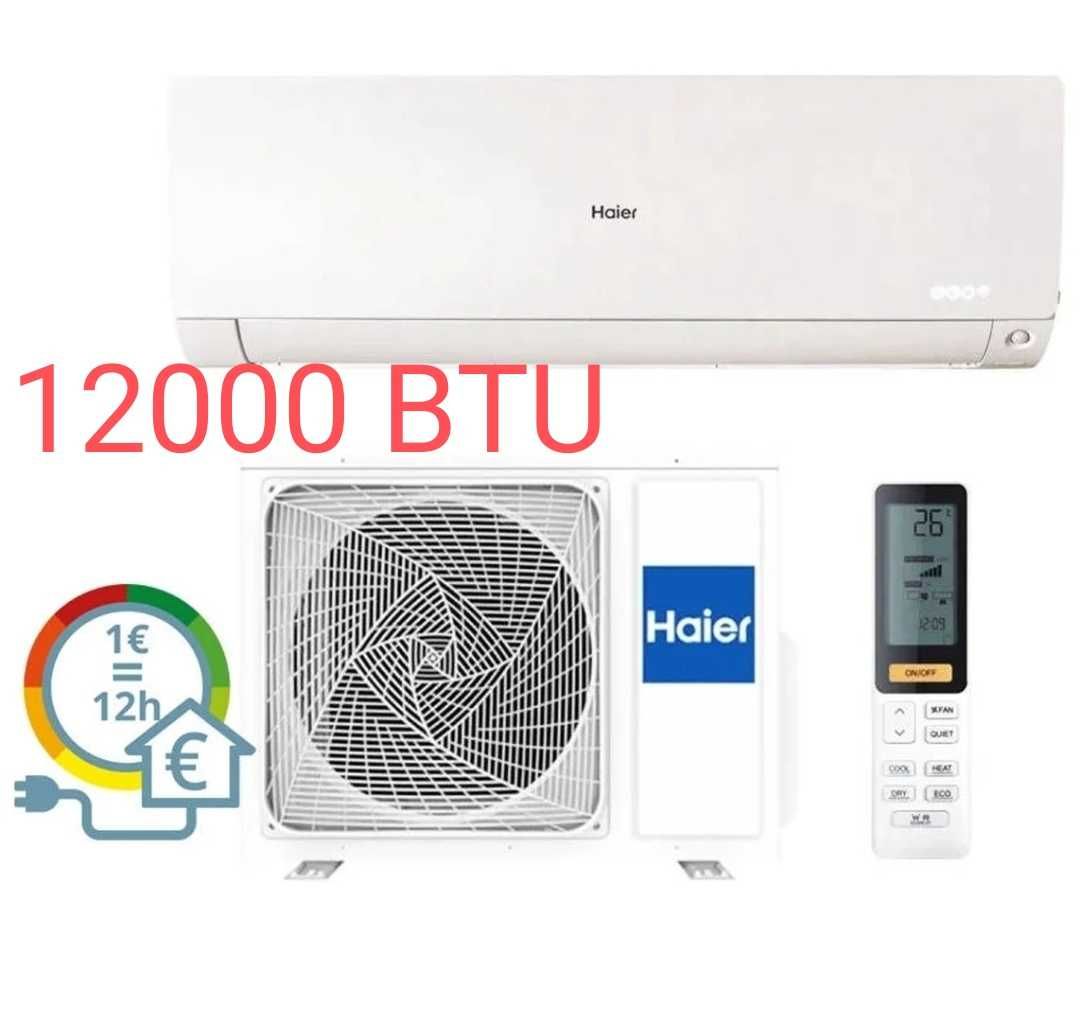 Ar Condicionado HAIER FLEXIS12 PLUS 12 WIFI WH (28 m² - 12000 BTU)