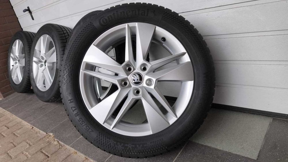 Koła 17" 5x112 Skoda Superb III Vw opony zima 215/55/17 (OL2019)