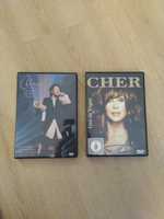 DVDs música Cher e Celine Dion