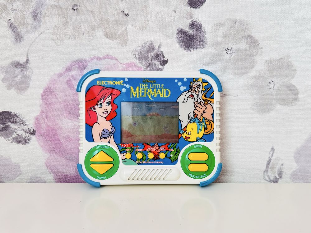 Gra elektroniczna Mermaid,Mała Syrenka Ariel Disney, Tiger Electronics