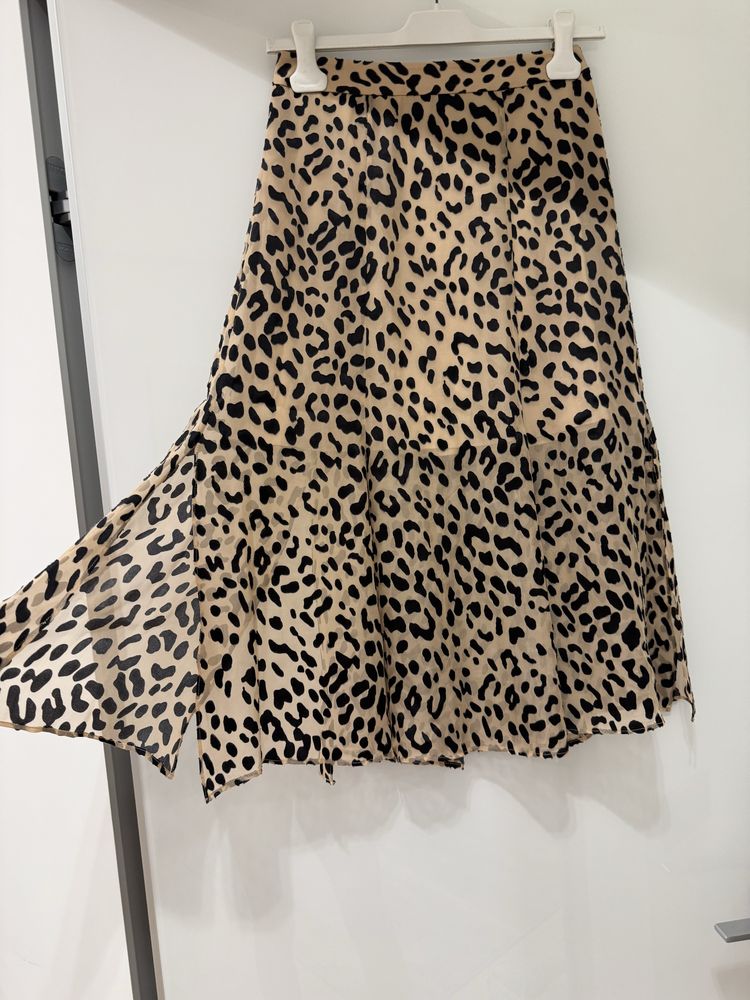 Леопардовая юбка Alice + Olivia