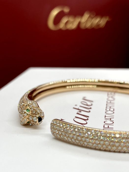 Золотой Браслет Panthere DE Cartier