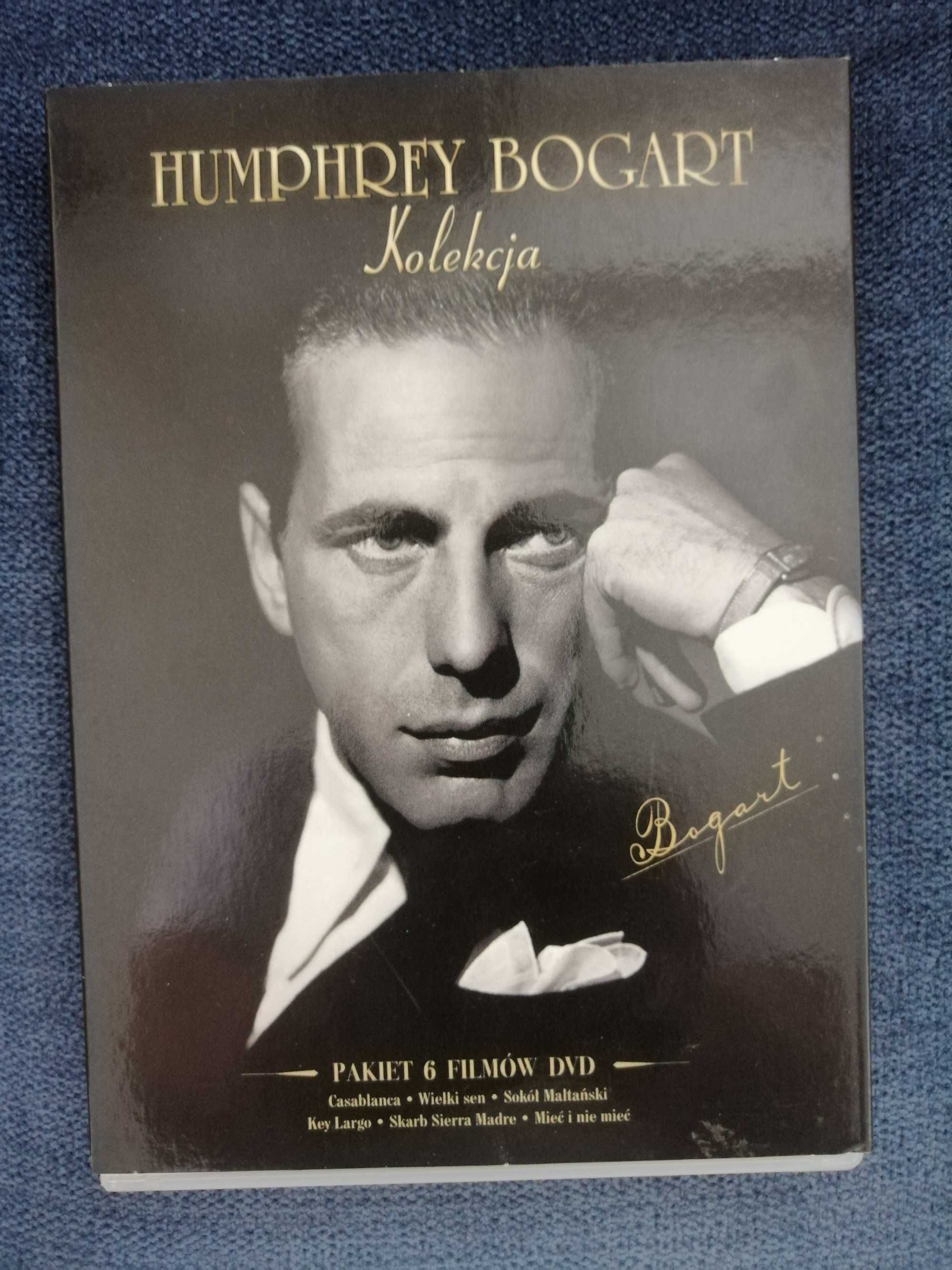 HUMPHREY BOGART Kolekcja 6xdvd nowe PL