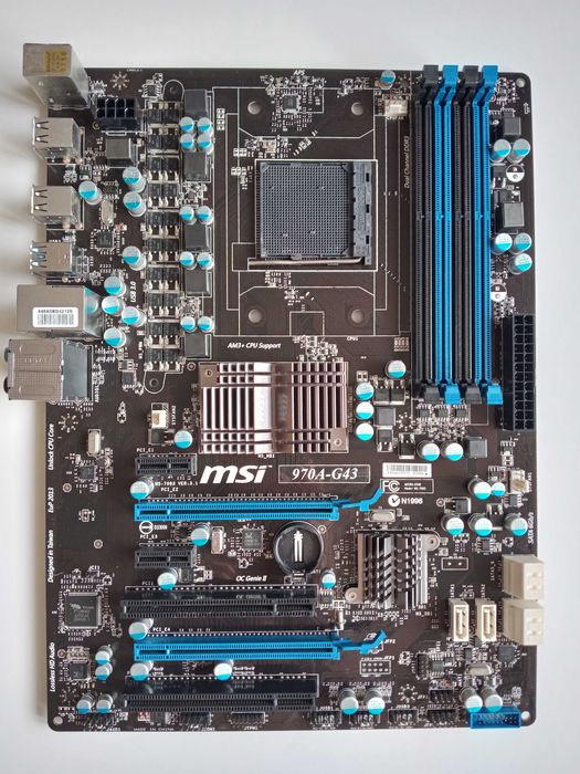 #2 - Płyta główna MSI 970A-G43, s.AM3+, DDR3, USB 3.0, SATA III
