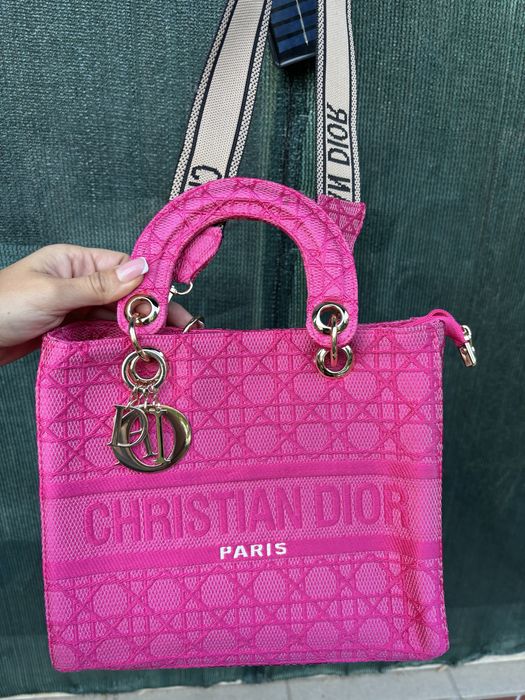 Torebka damska rôżowa Dior Christian