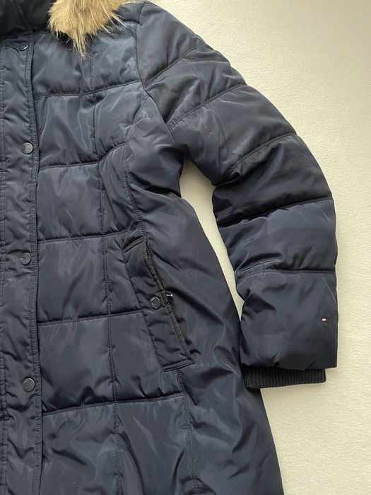 Tommy Hilfiger Винтажный теплый пуховик+сумка в подарок!