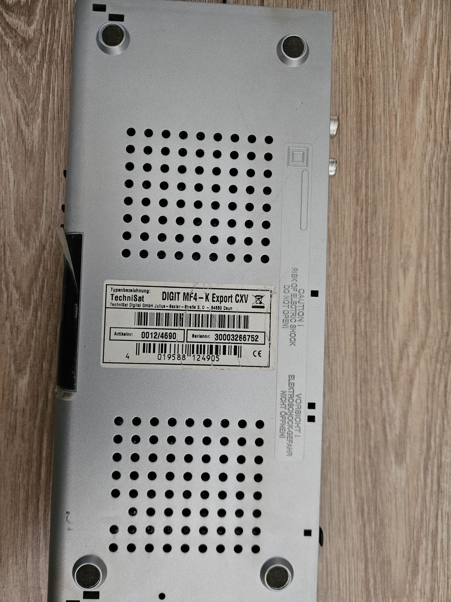 Dekoder telewizyjny TechniSat MF4-K CXV