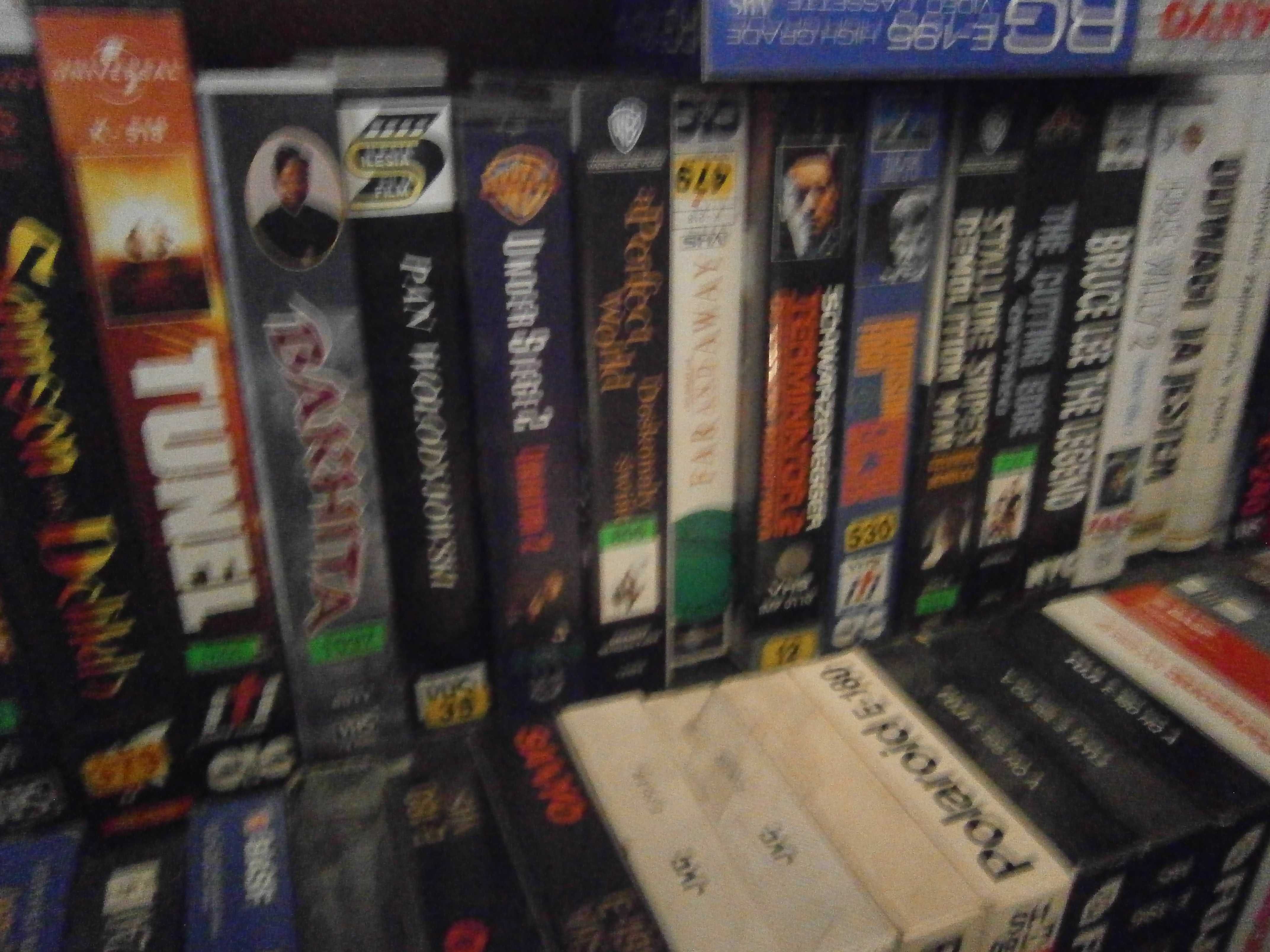 Filmy VHS kasety zestaw 25 filmów. W opisie.