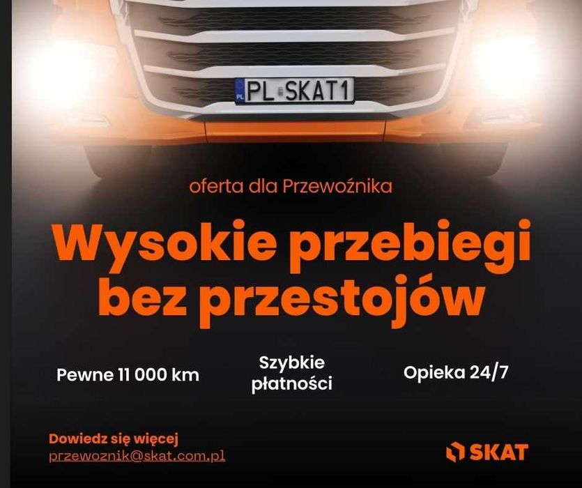 SKAT Transport - oferta dla Przewoźników