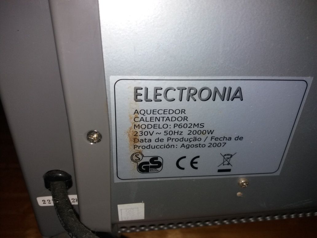 Aquecedor eléctrico