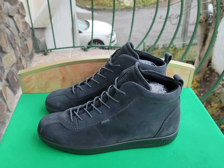 Ecco Soft 1 Gore-Tex Leather Замша Черевики 25,5-26 см.
