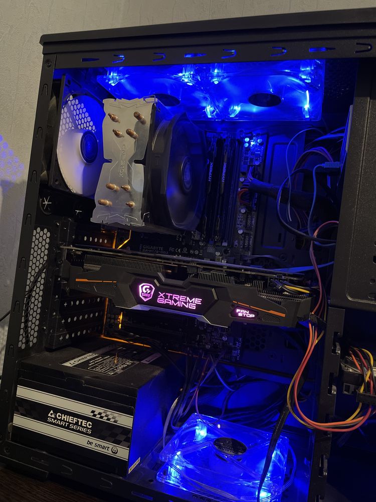 Компьютер i7 7700/gtx1060/16гб ОЗУ