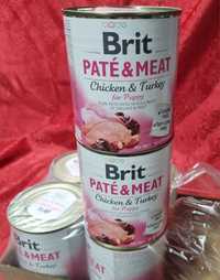 Brit Paté & Meat Puppy6,x800 g(17) dla szczeniąt,Kurczak i indyk