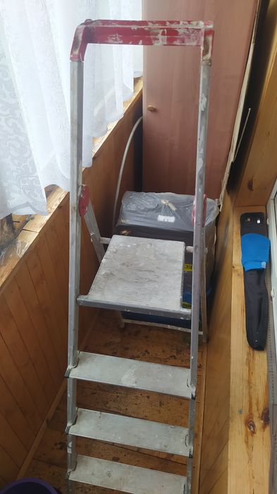 Лестница 3 метра металлическая и стремянка