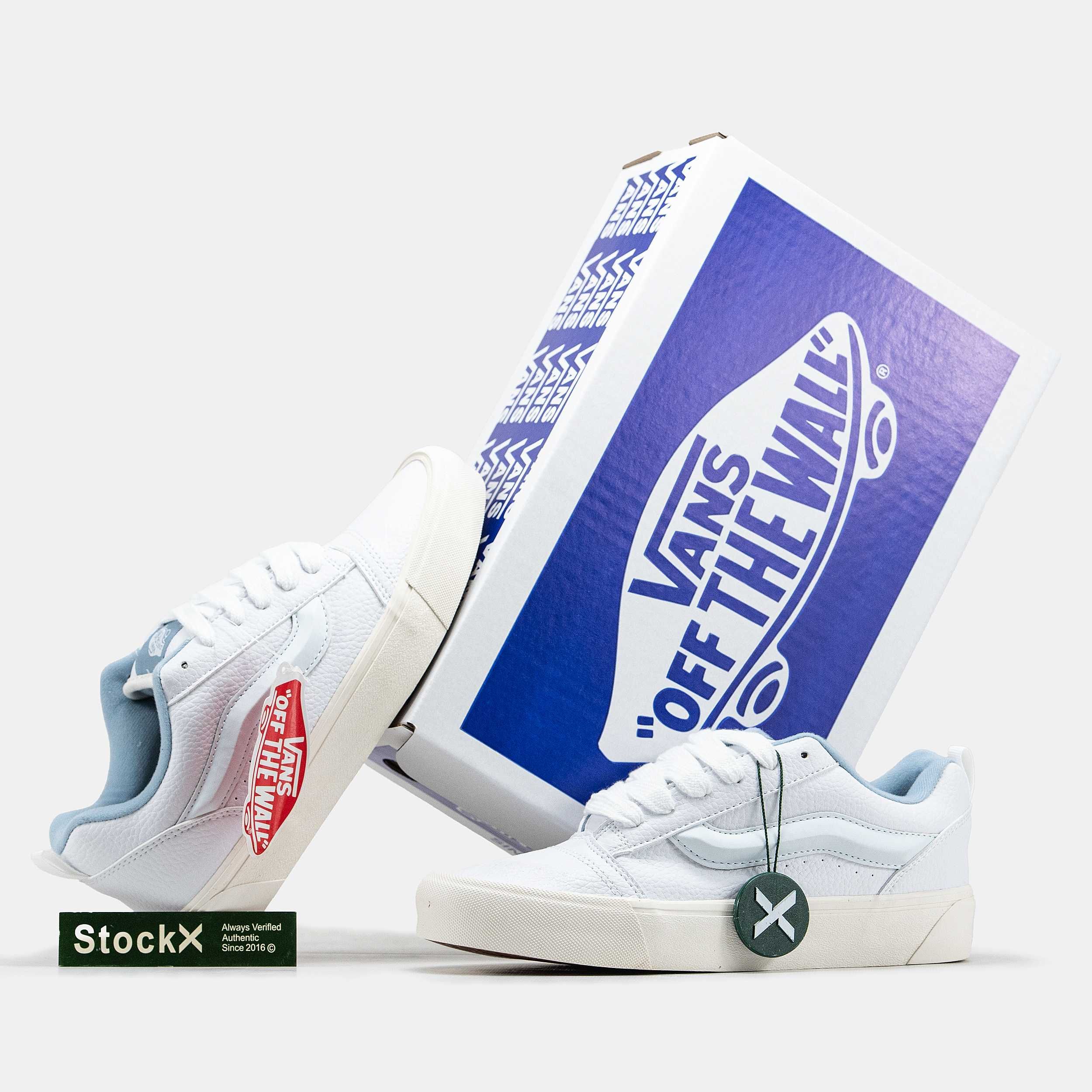 Женские кроссовки , кеды Vans KNU Skool Light Blue. Размеры 36-41