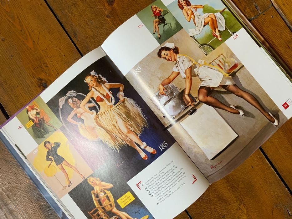 Pin up Gil Elvgren книга пін-ап, еротика