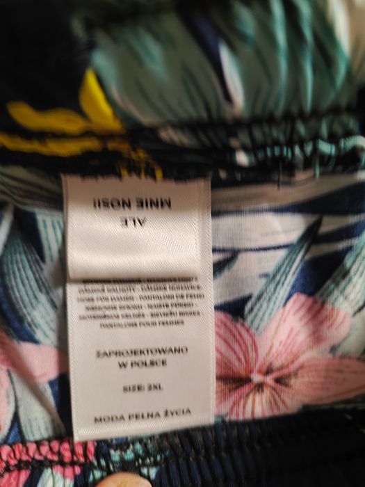 Spodnie alladynki /haremki damskie 2XL