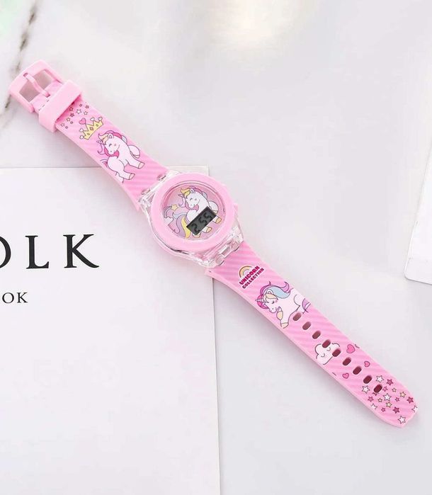 Relógio para menina "Unicórnio" NOVO