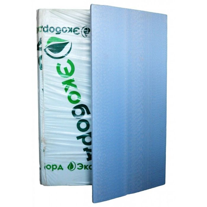 Пенополистирол "Экоборд"  50 мм х 1200 х 600 мм (0,72 м кв.) 8 шт