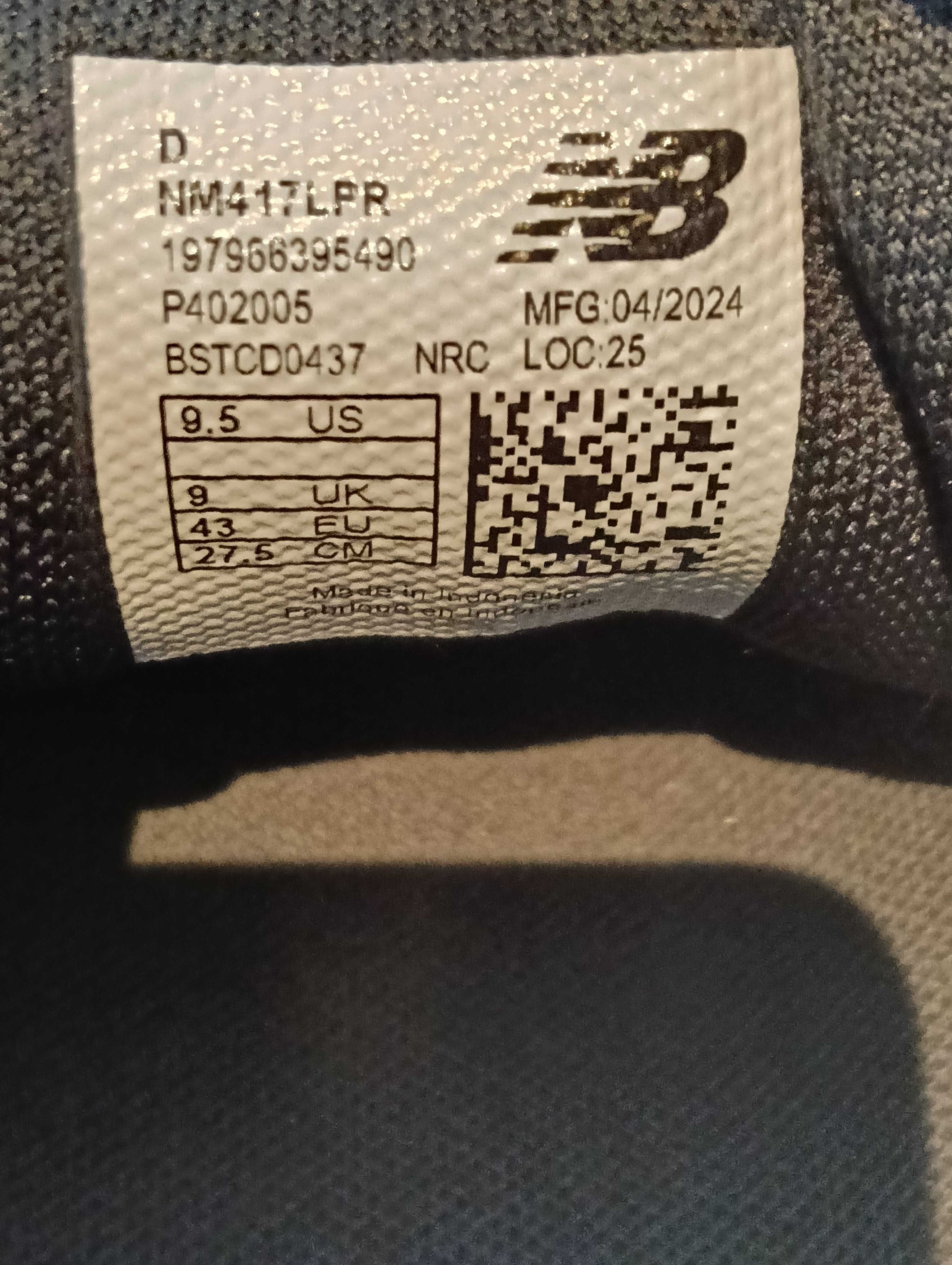 Tênis new balance 9.5